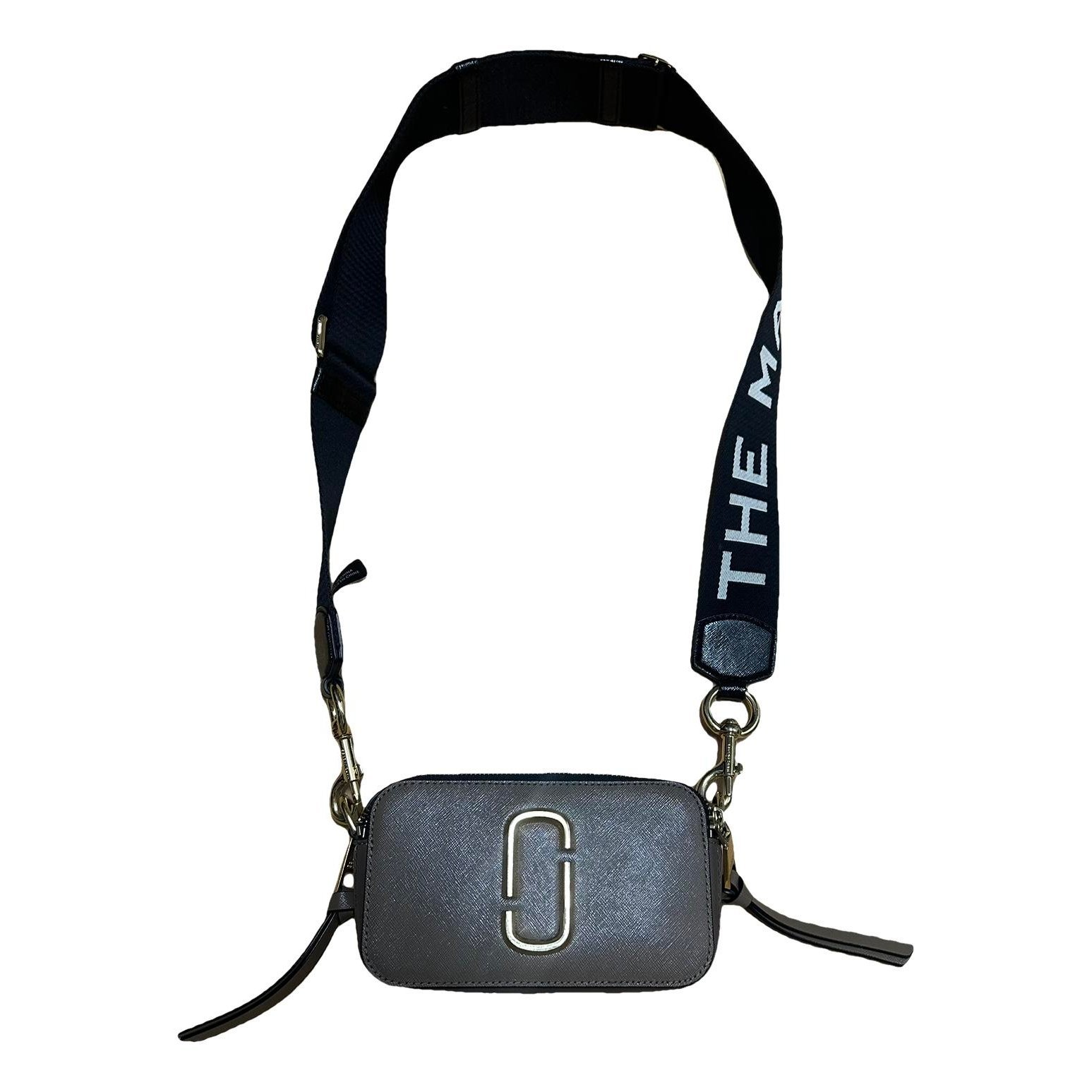 Snapshot leather crossbody bag