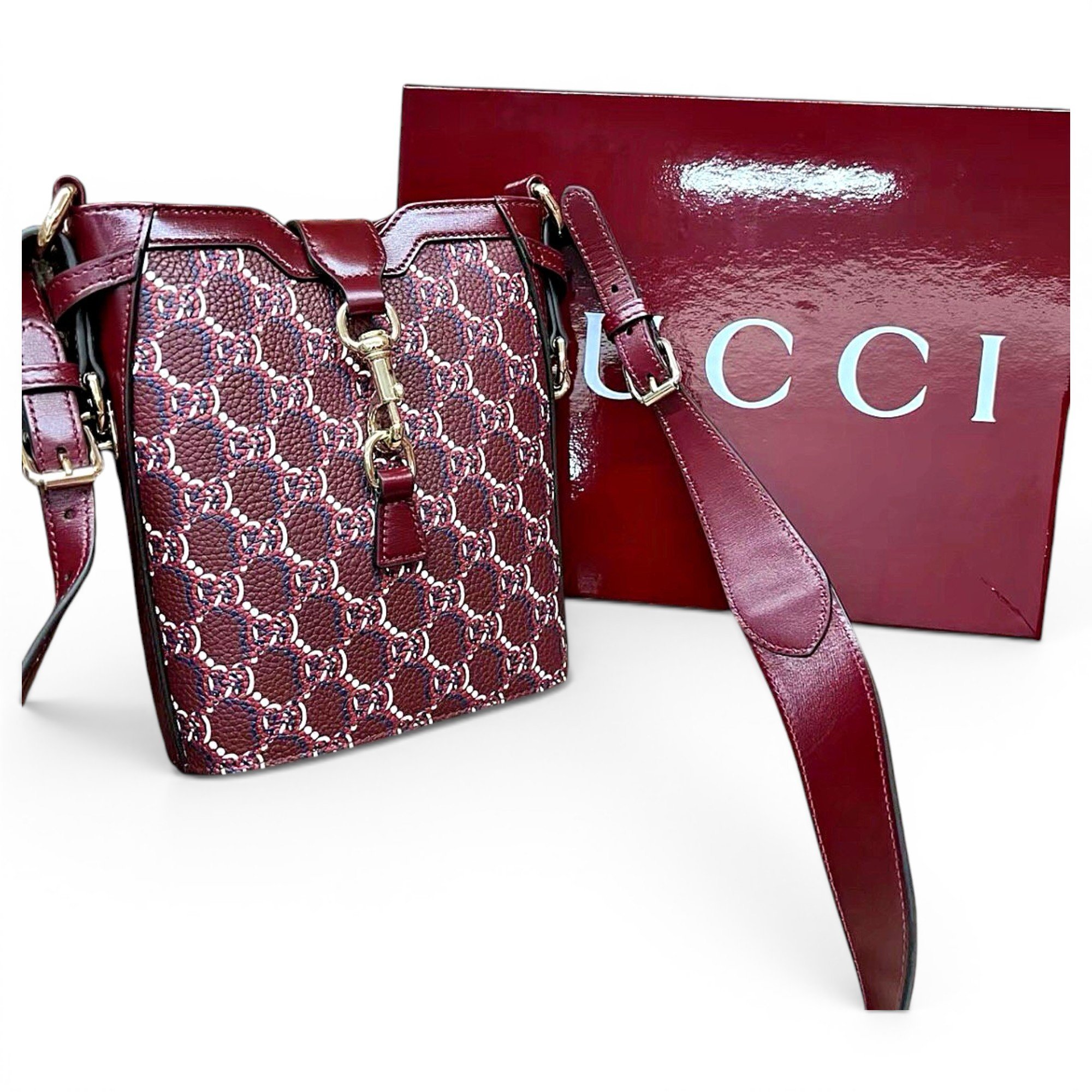 Leather handbag