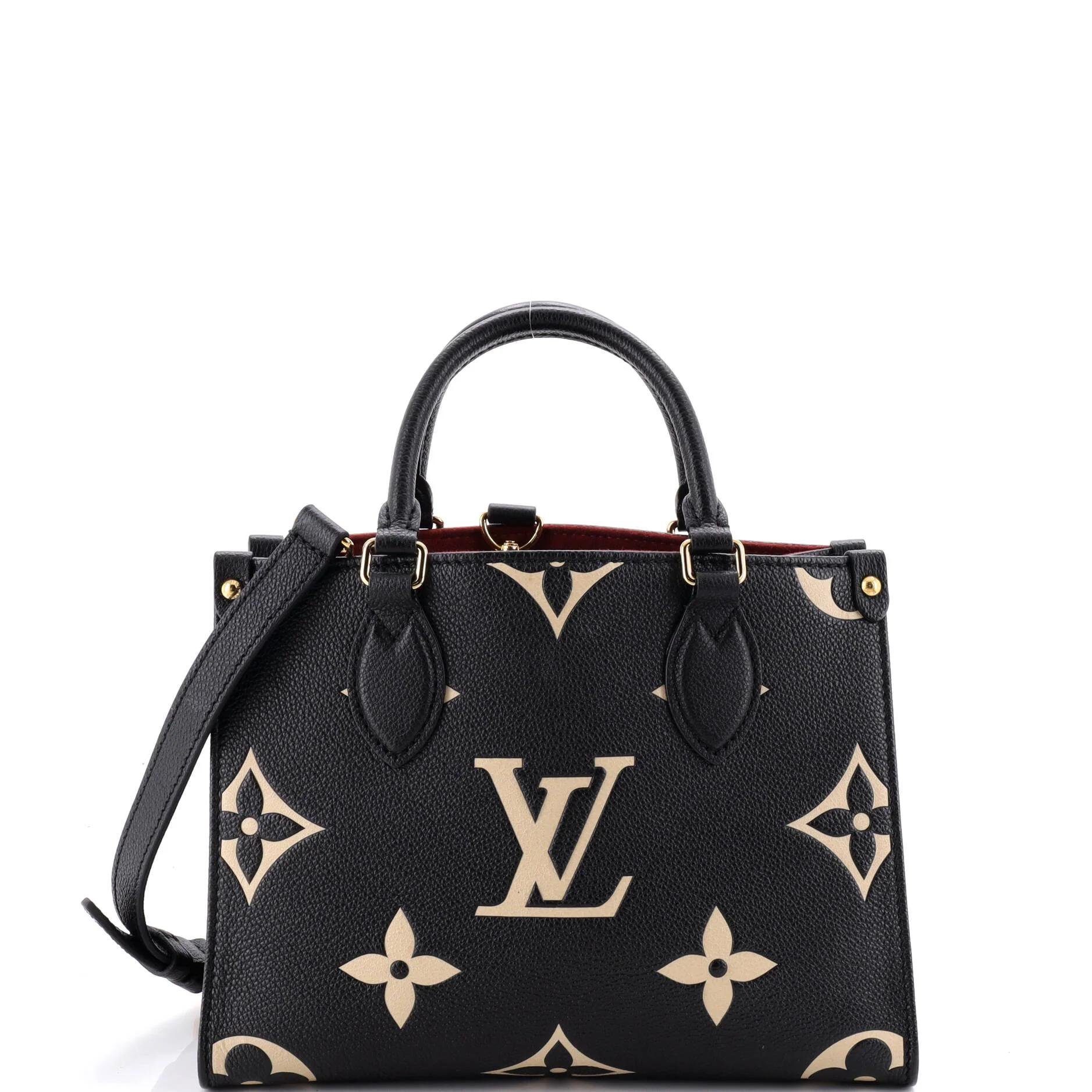 Leather tote