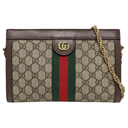 Ophidia leather handbag