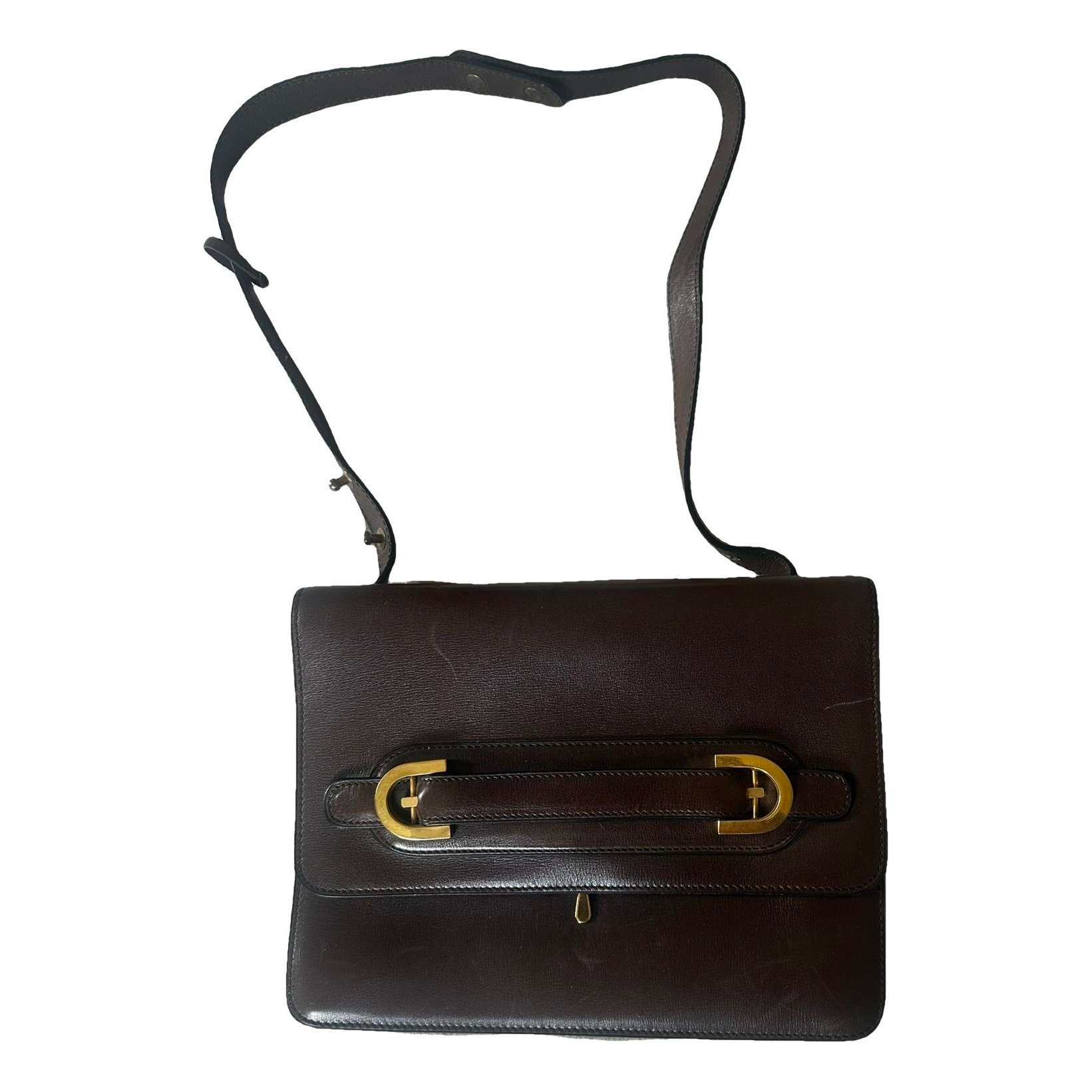 Delvaux Pony-style calfskin handbag