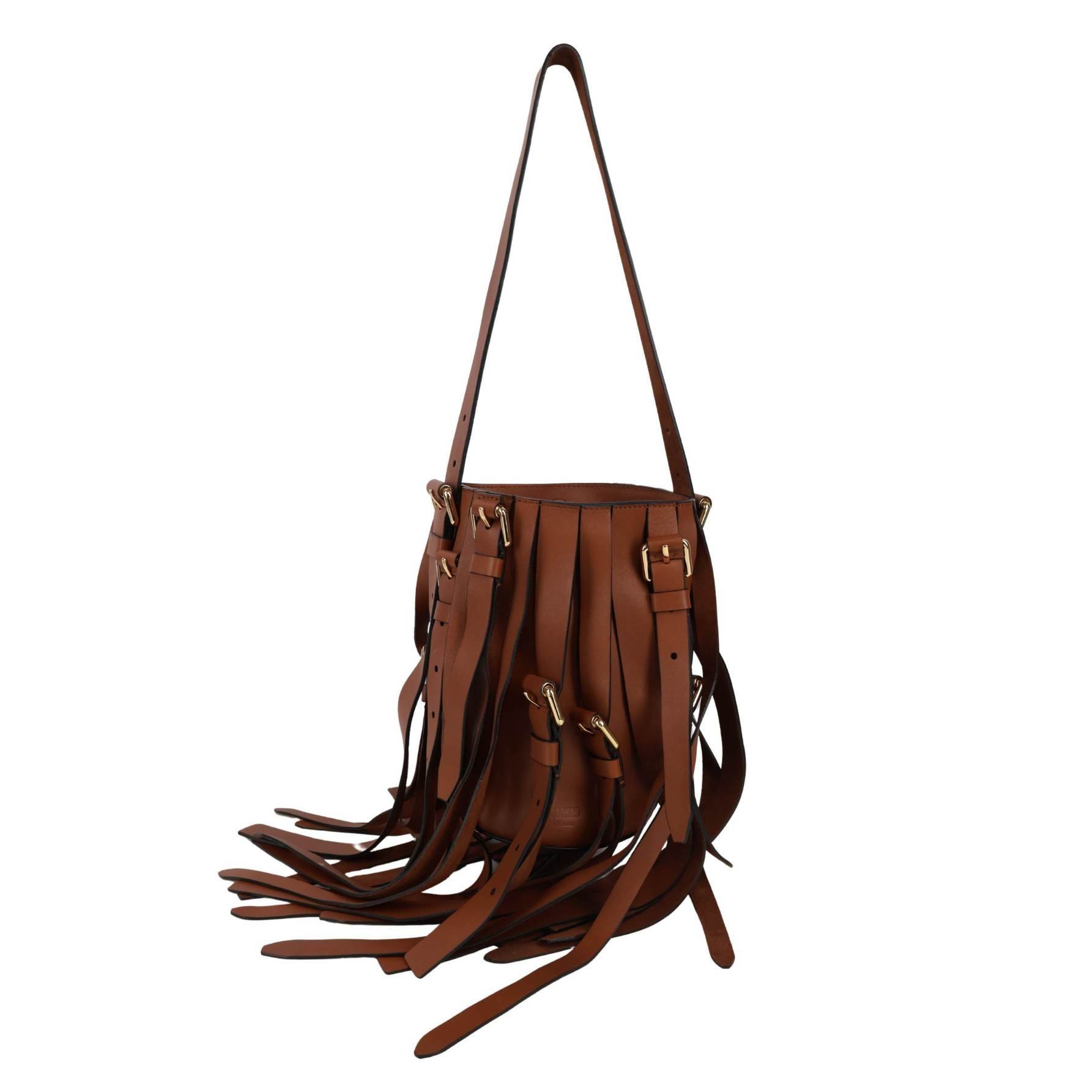 Leather handbag