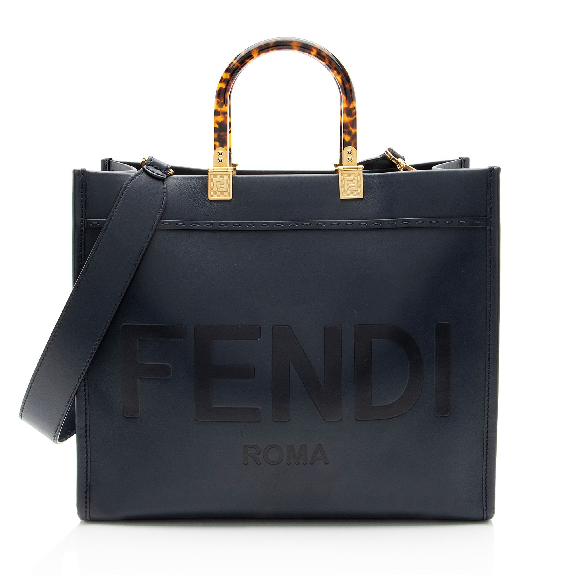 Sunshine leather tote