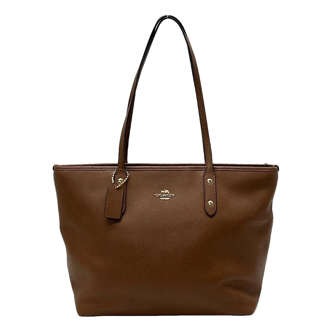 Leather tote