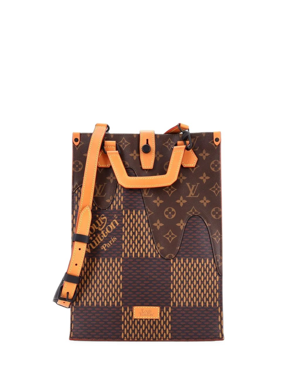 Nigo Limited Edition Giant Damier and Monogram Canvas Mini tote bag