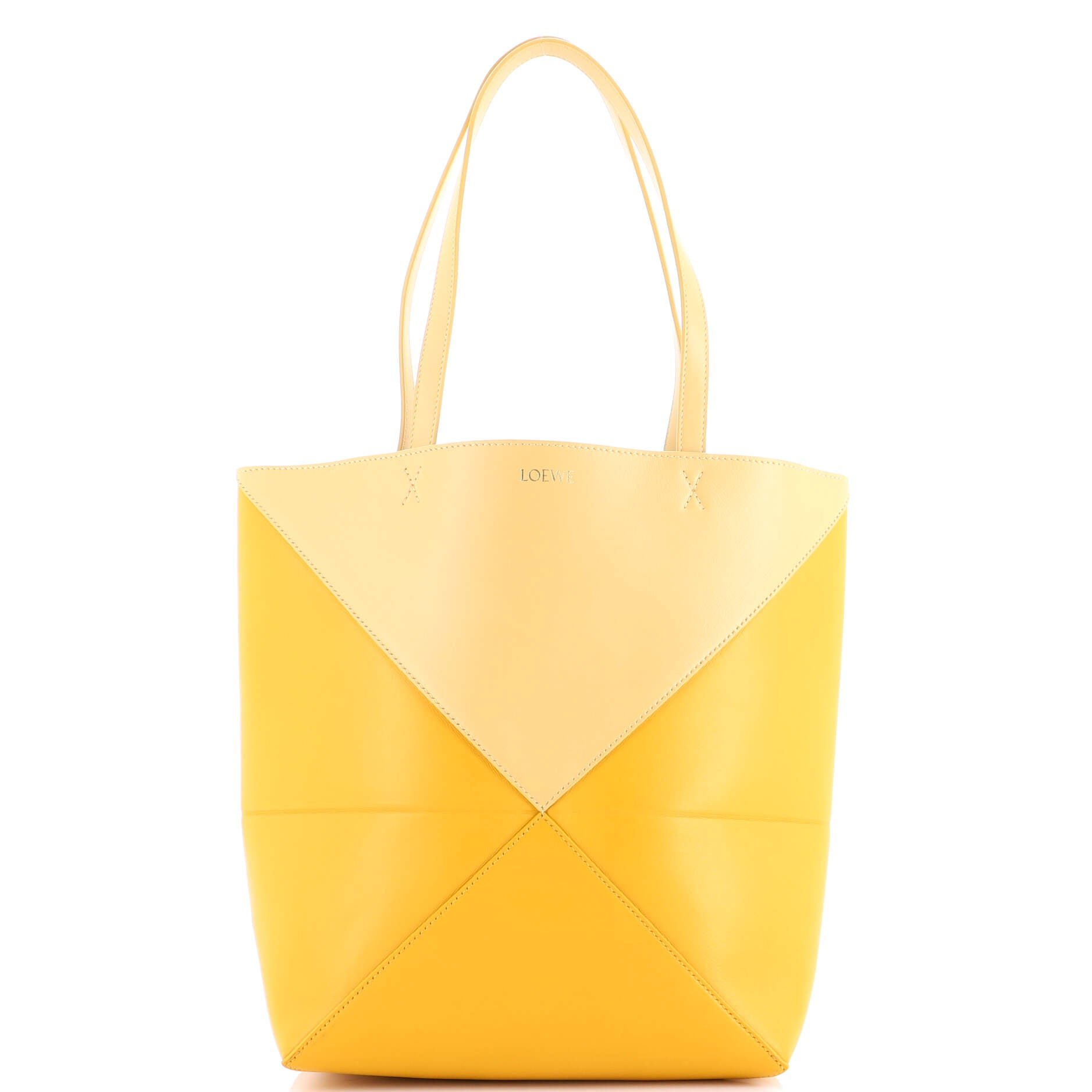 Loewe Puzzle Fold Tote Leather Medium