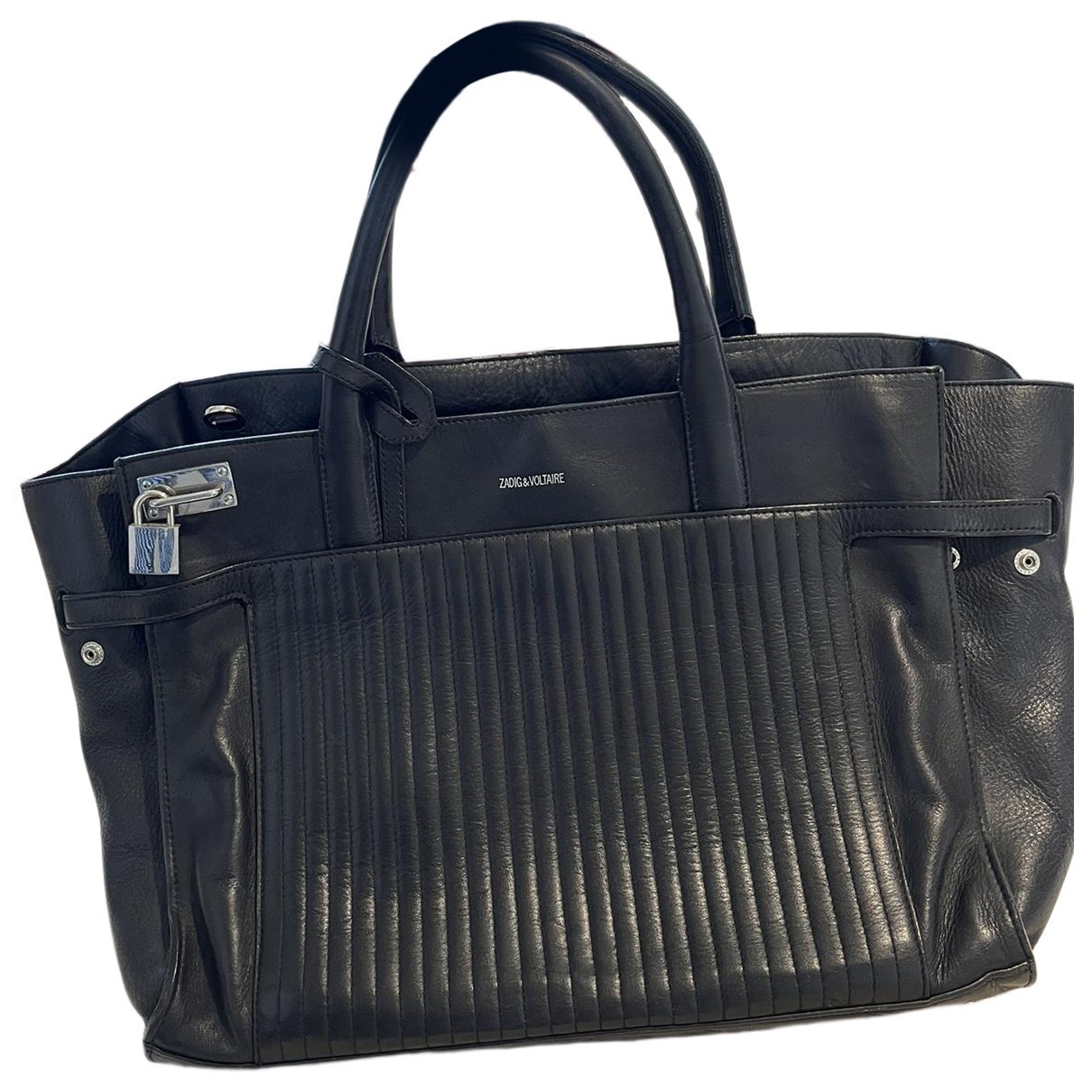 Candide leather handbag