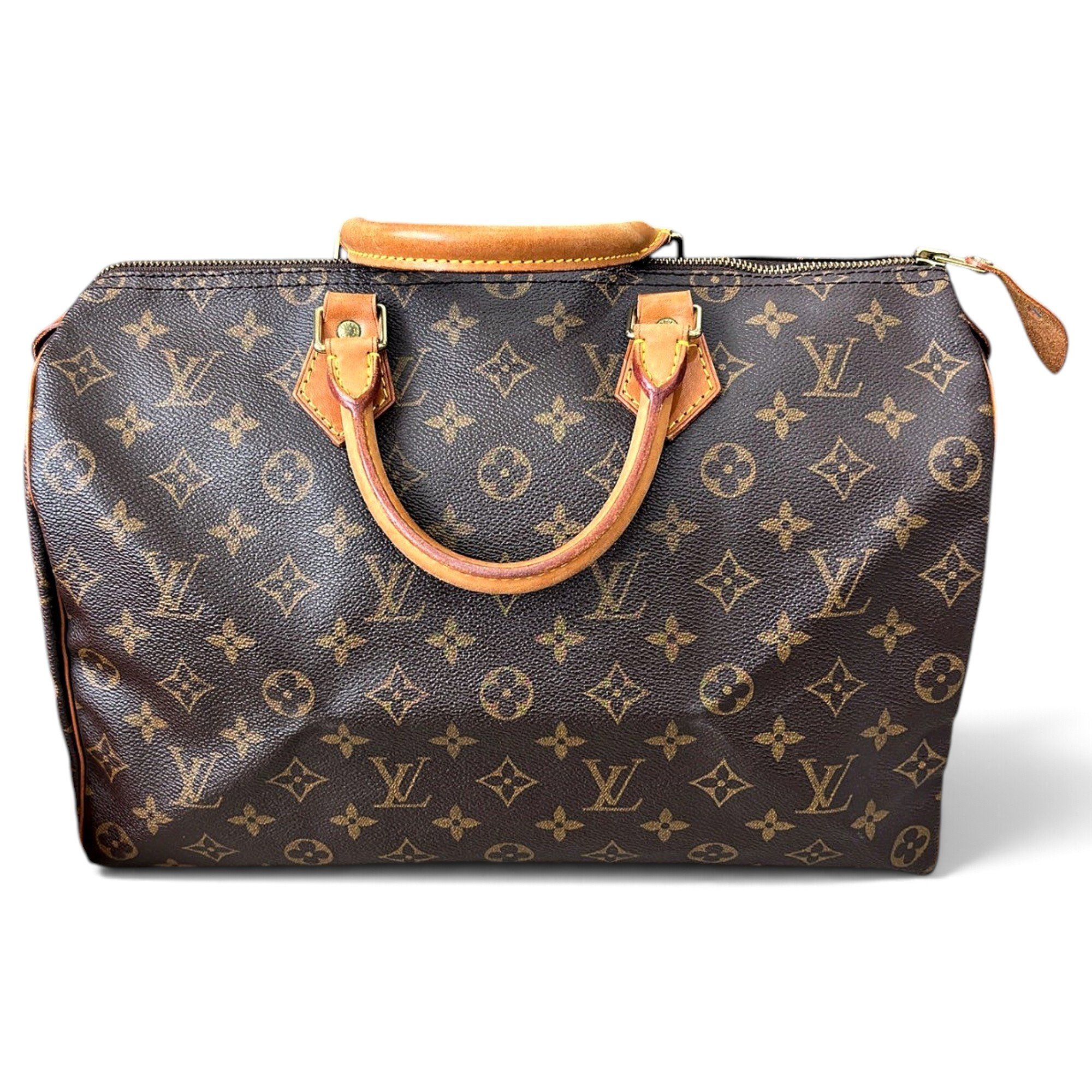 Louis Vuitton Speedy cloth handbag