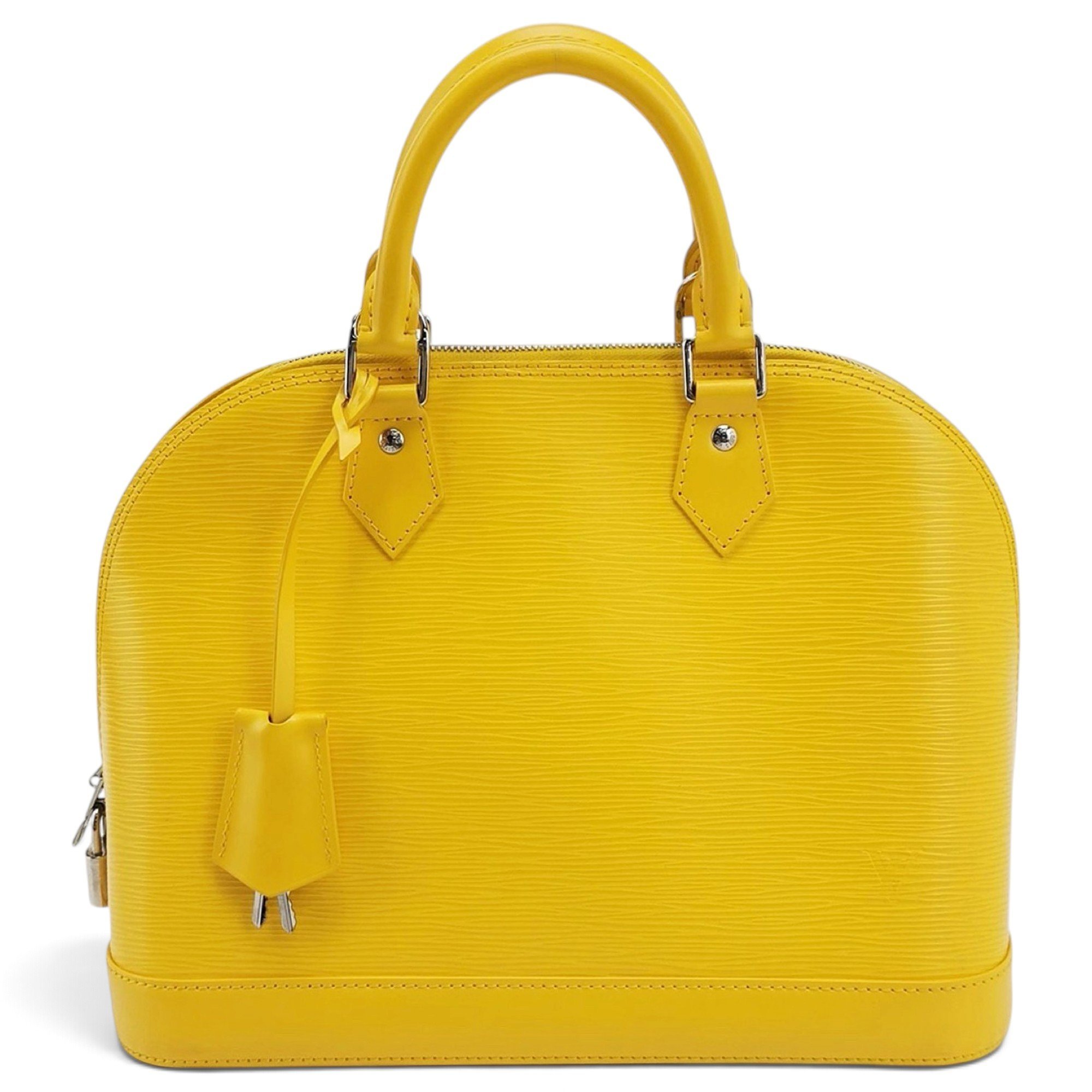 Alma leather handbag
