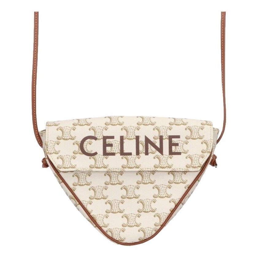 Triomphe leather handbag