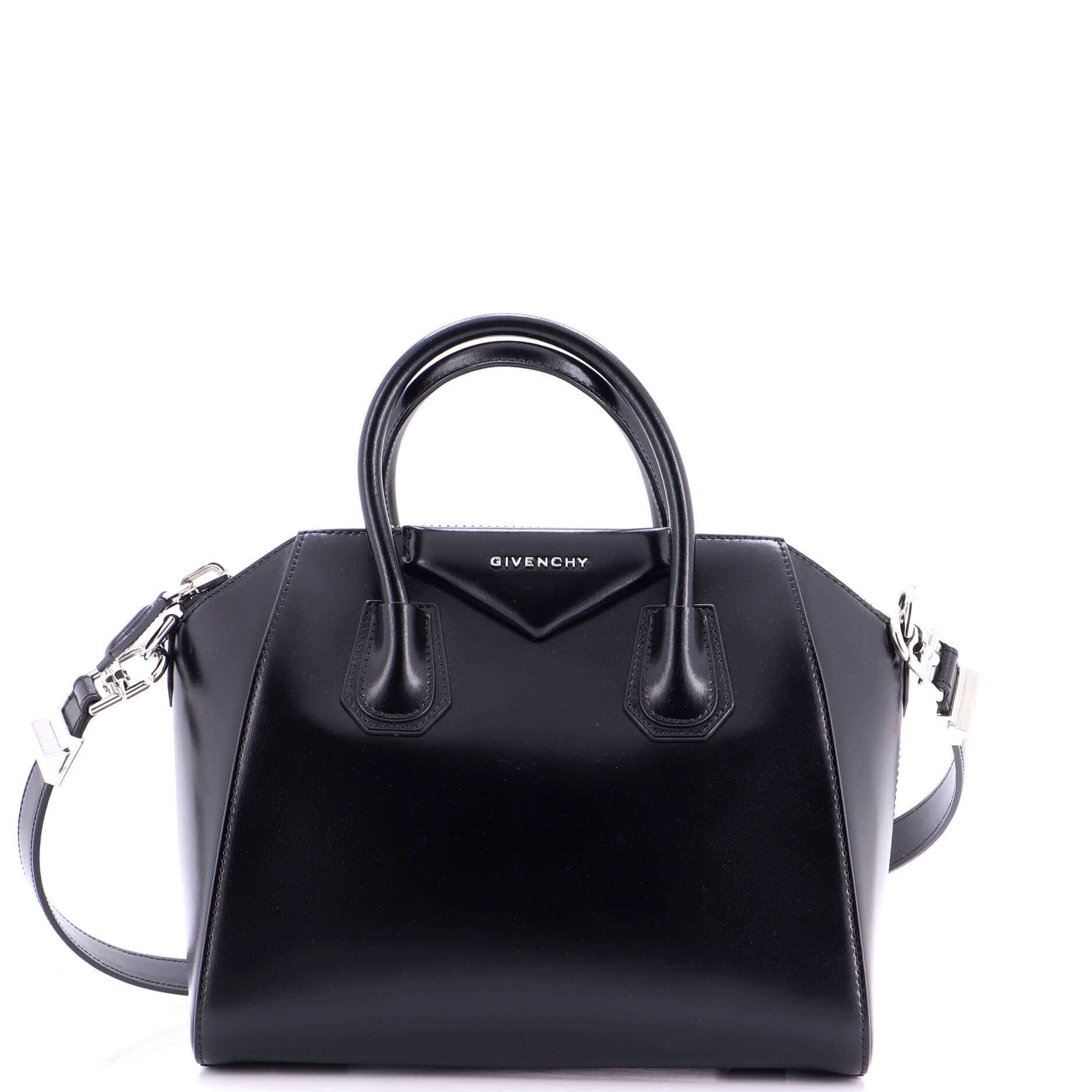 Antigona Bag Glazed Leather Small
