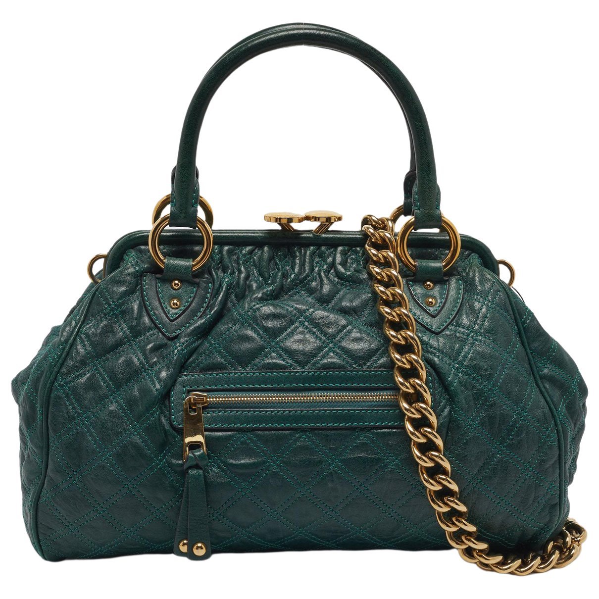 Stam leather satchel