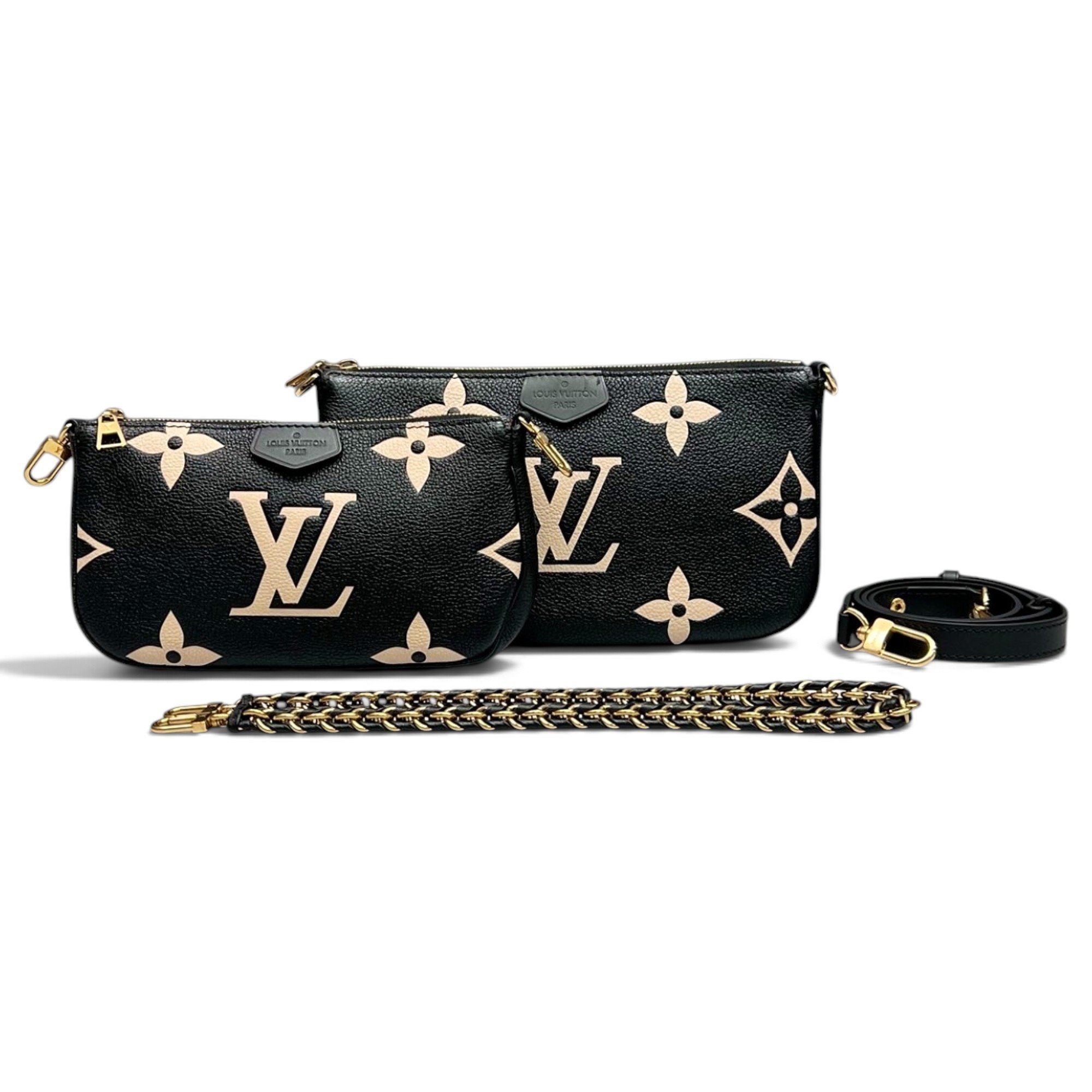 Multi Pochette Accessoires leather handbag