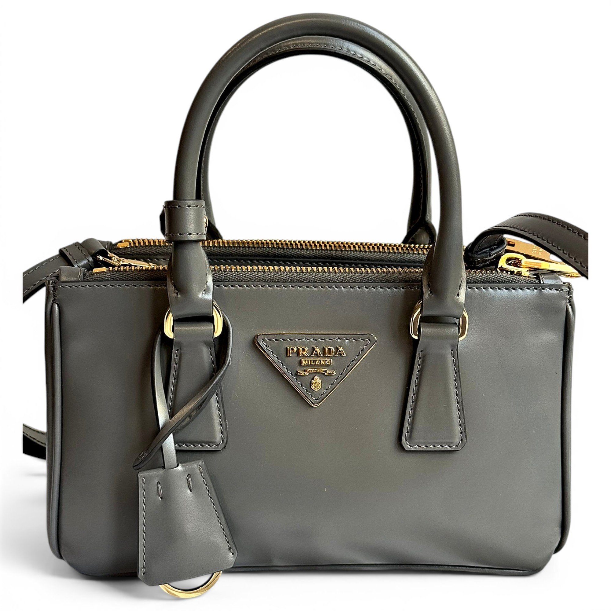 Galleria leather handbag