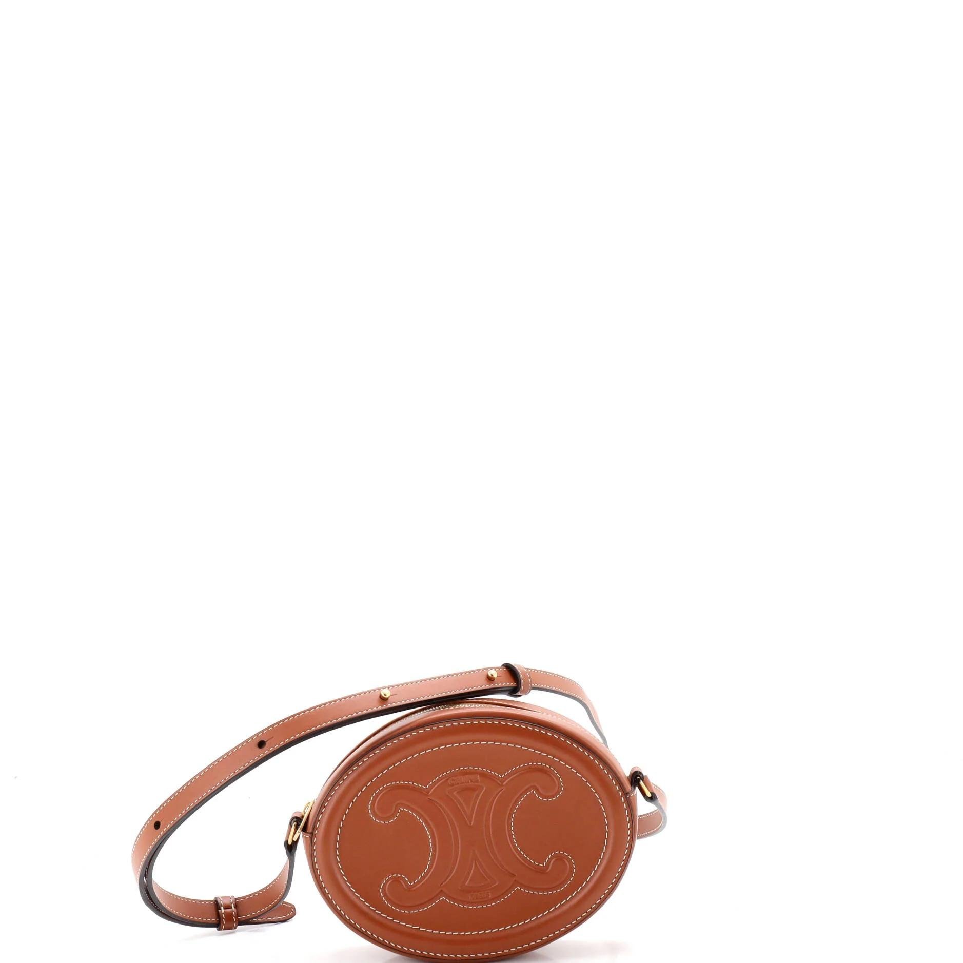Leather crossbody bag