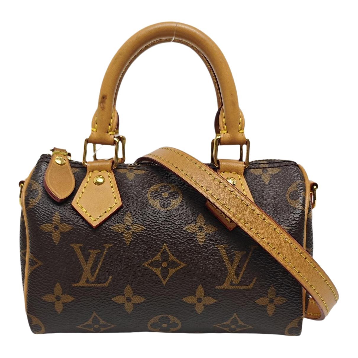 Nano Speedy / Mini HL leather handbag