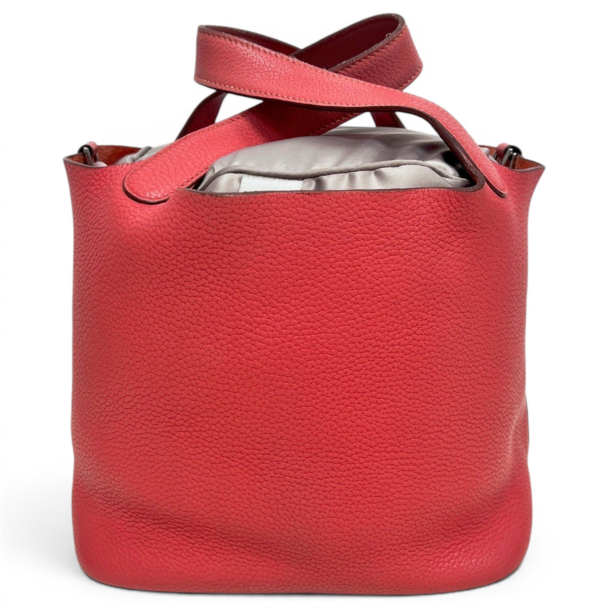 Picotin leather handbag