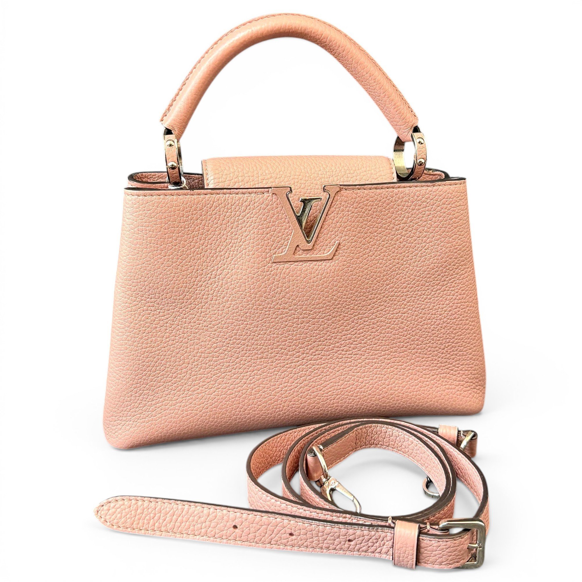 Capucines leather handbag