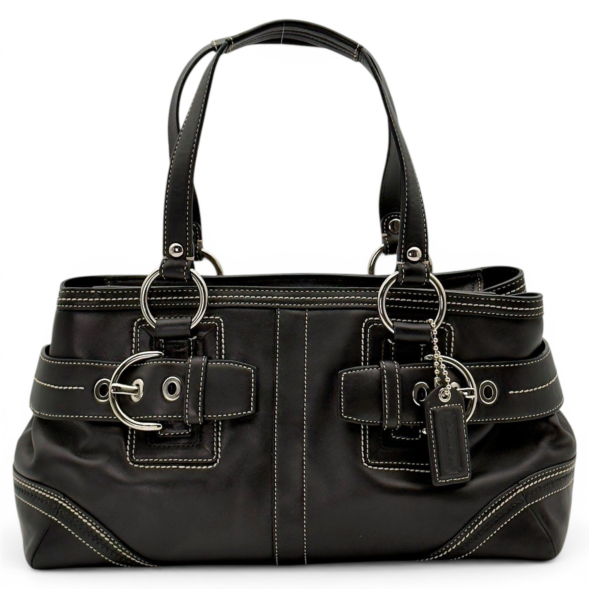 Hamilton Hobo leather handbag