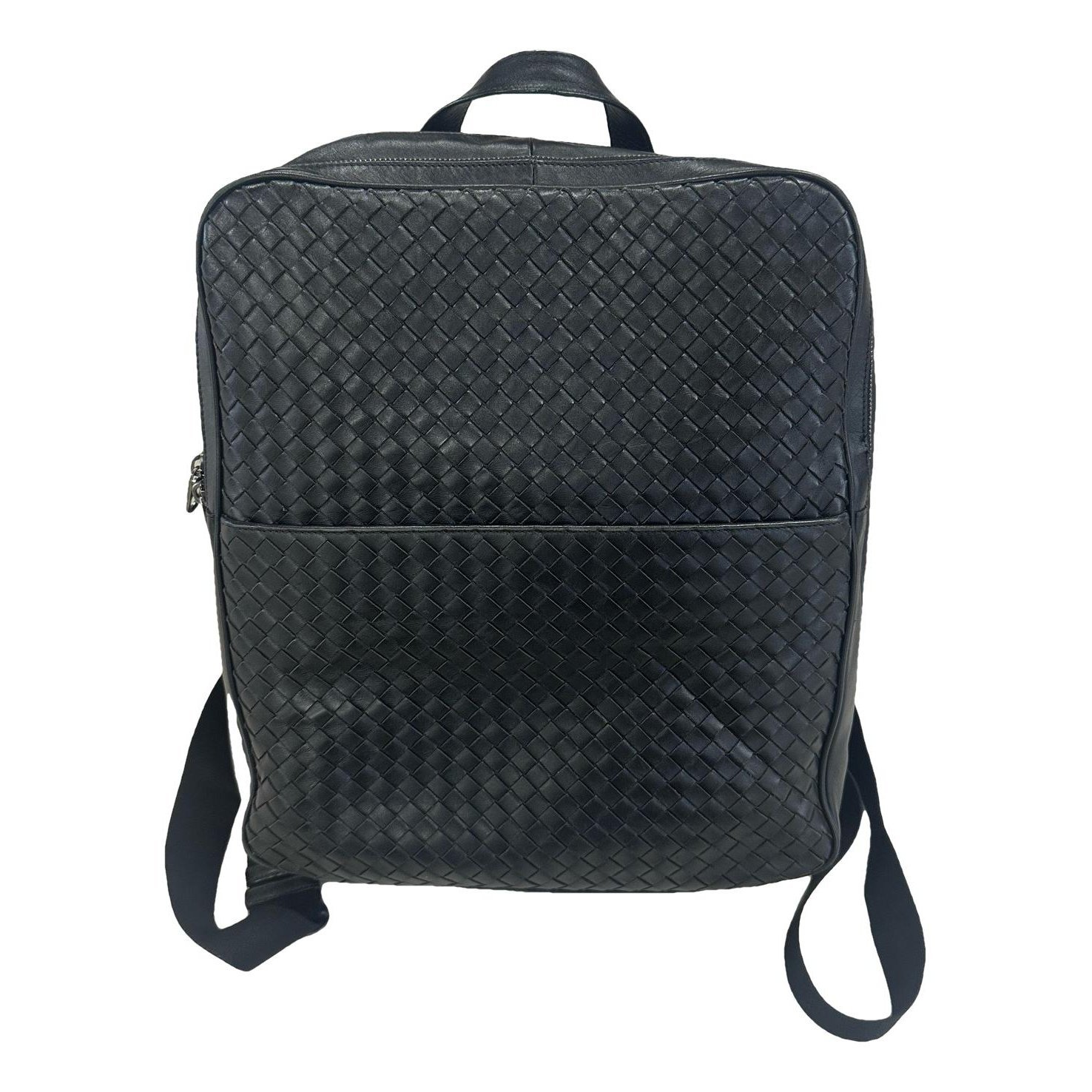 Leather backpack