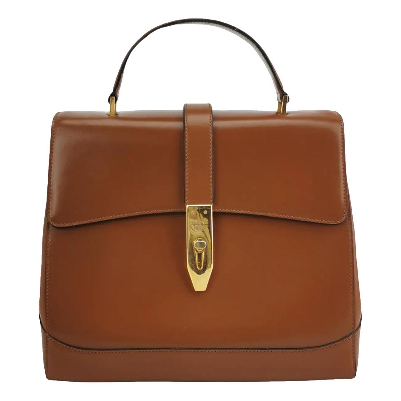 Leather handbag