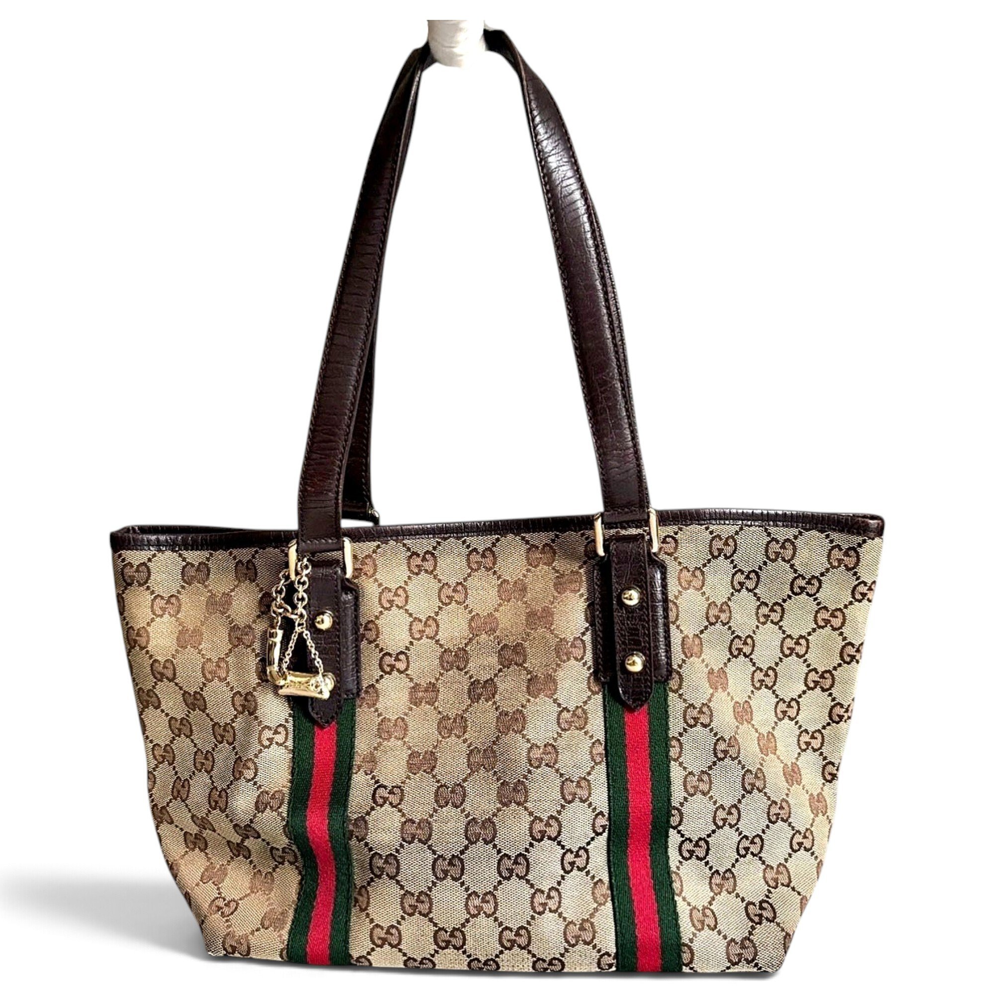 Leather tote