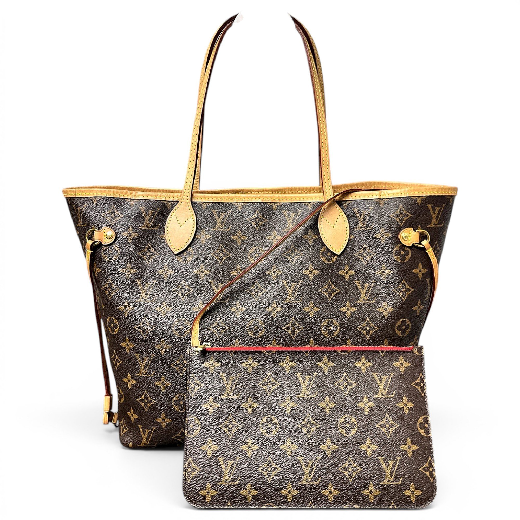 Neverfull leather tote