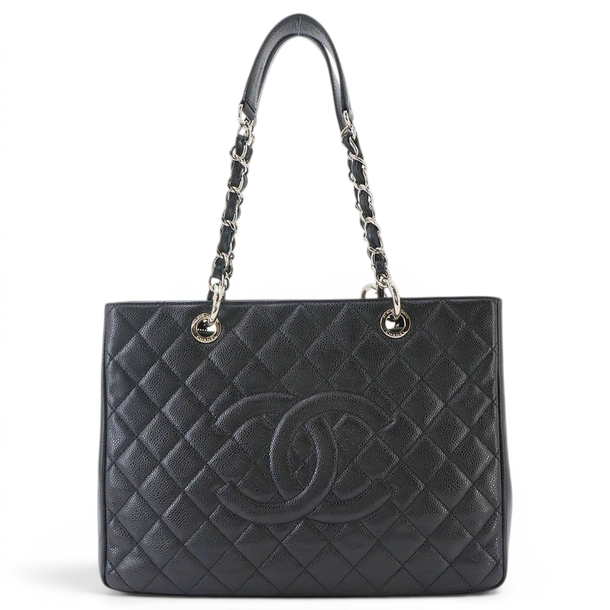 Grand shopping leather tote