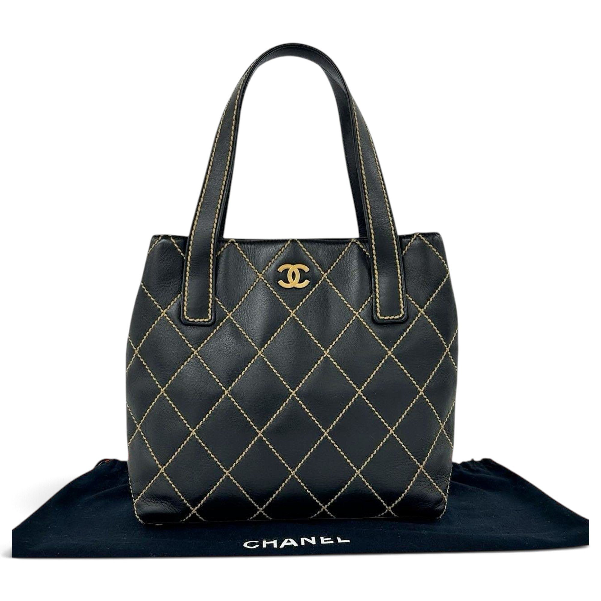 Wild Stitch leather tote