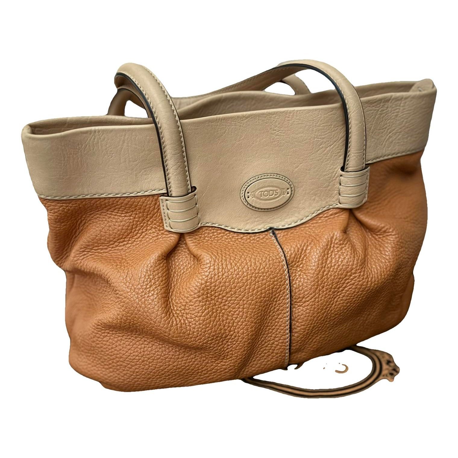 Tod's Shopping Media leather tote