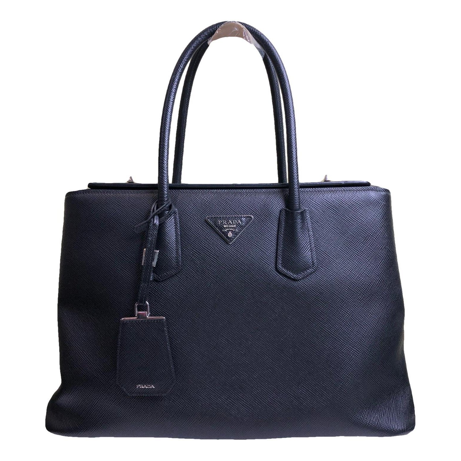 Leather tote