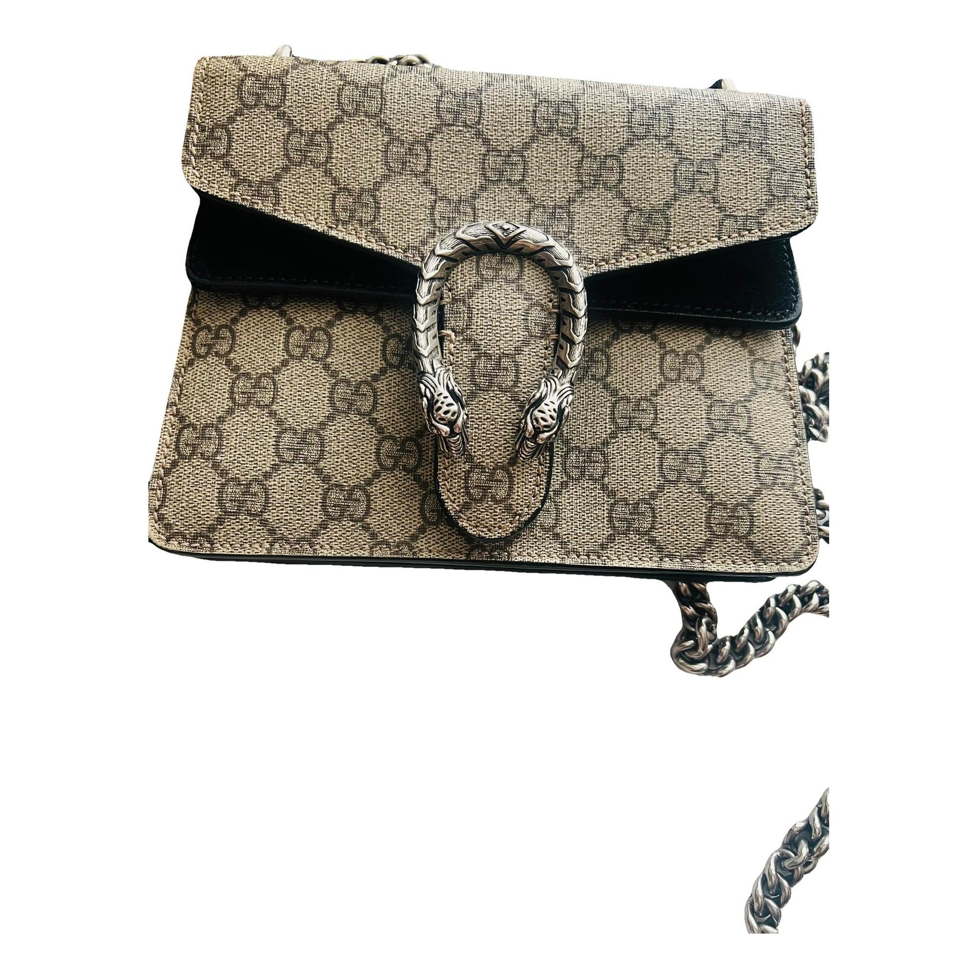 Dionysus leather clutch bag