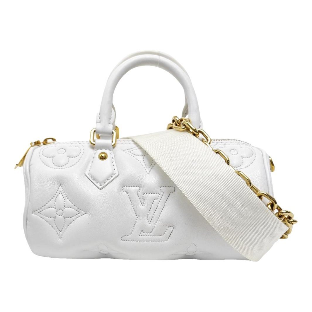 Papillon BB leather handbag