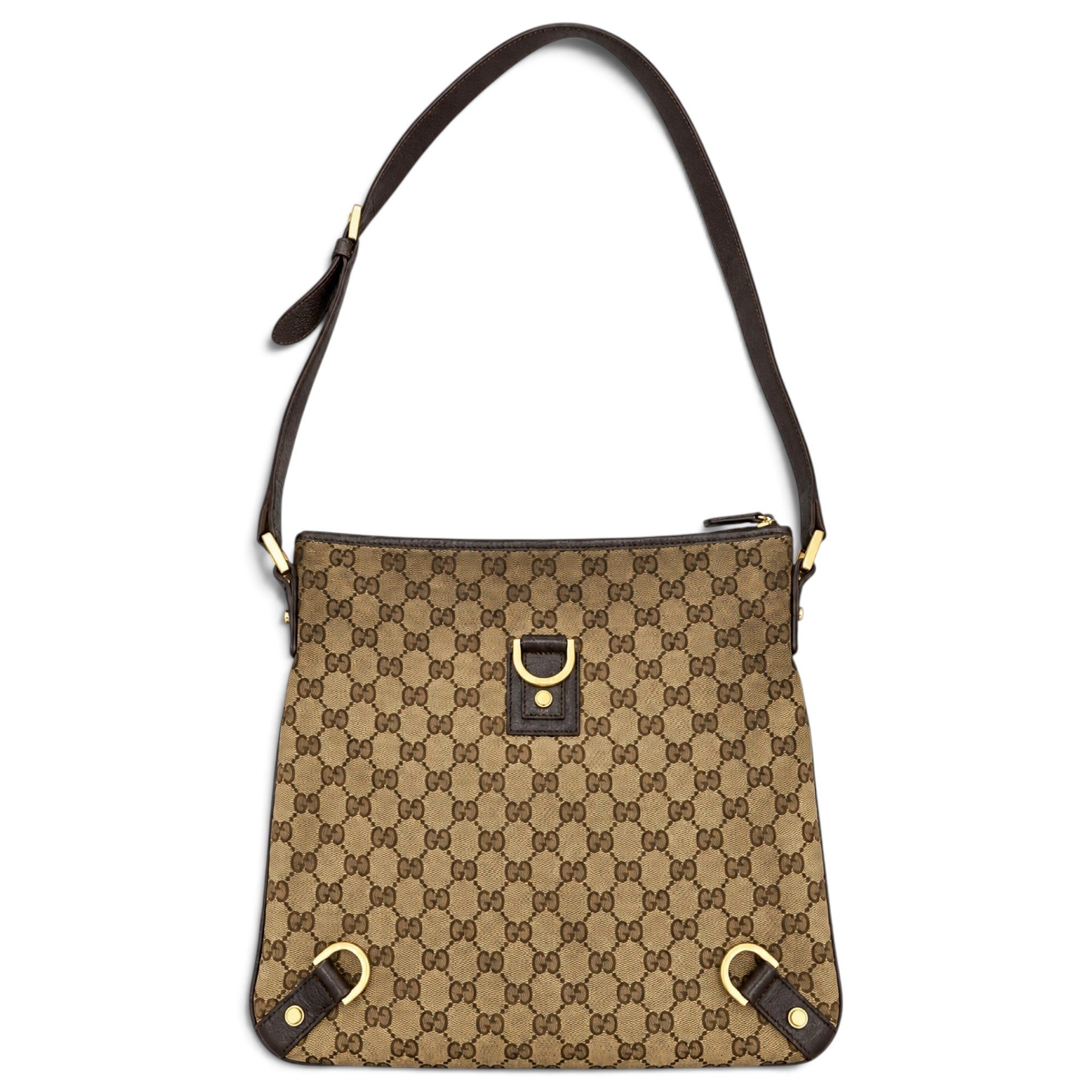 D-Ring leather handbag