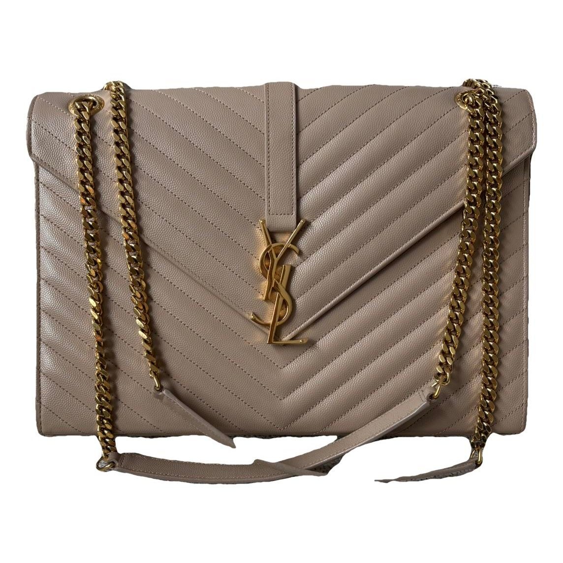 Envelope leather crossbody bag
