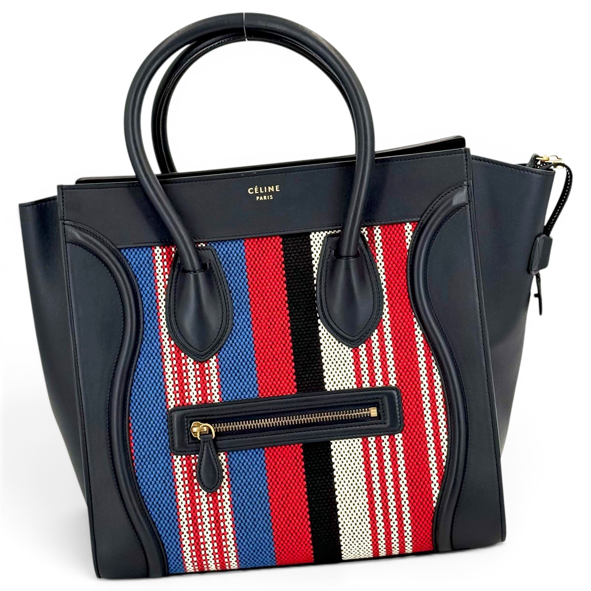 Luggage leather handbag