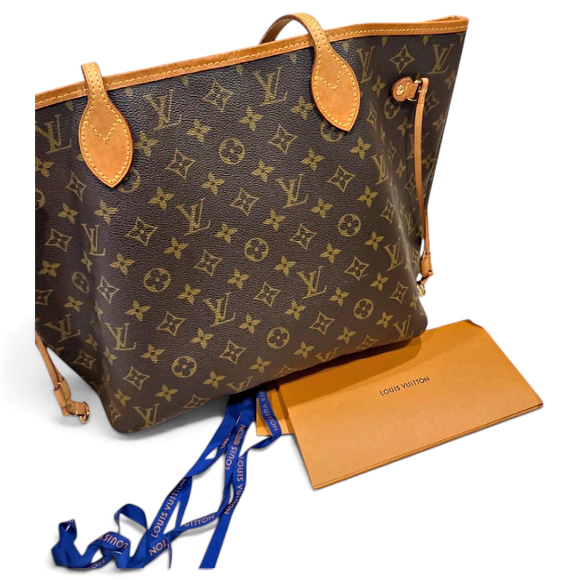 Neverfull leather tote