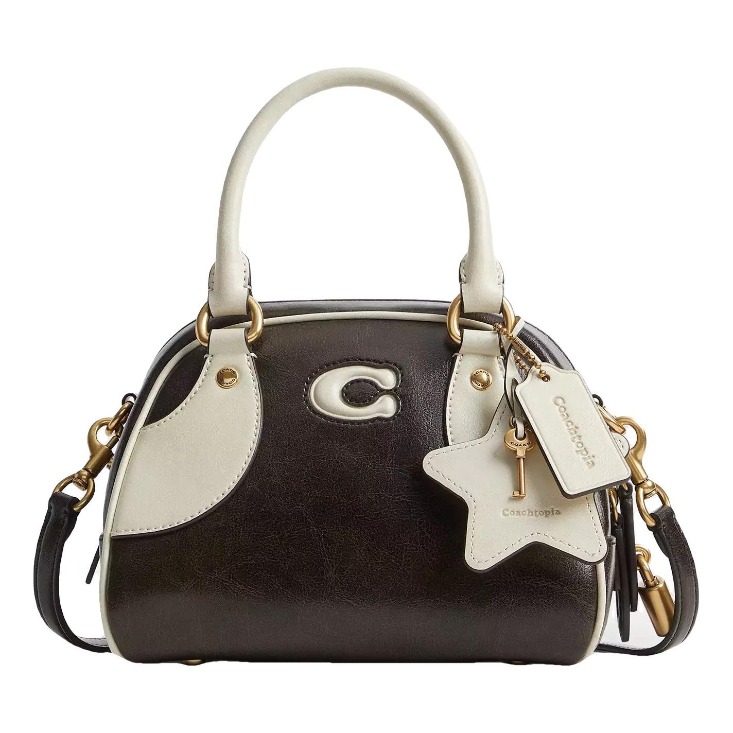 Leather handbag