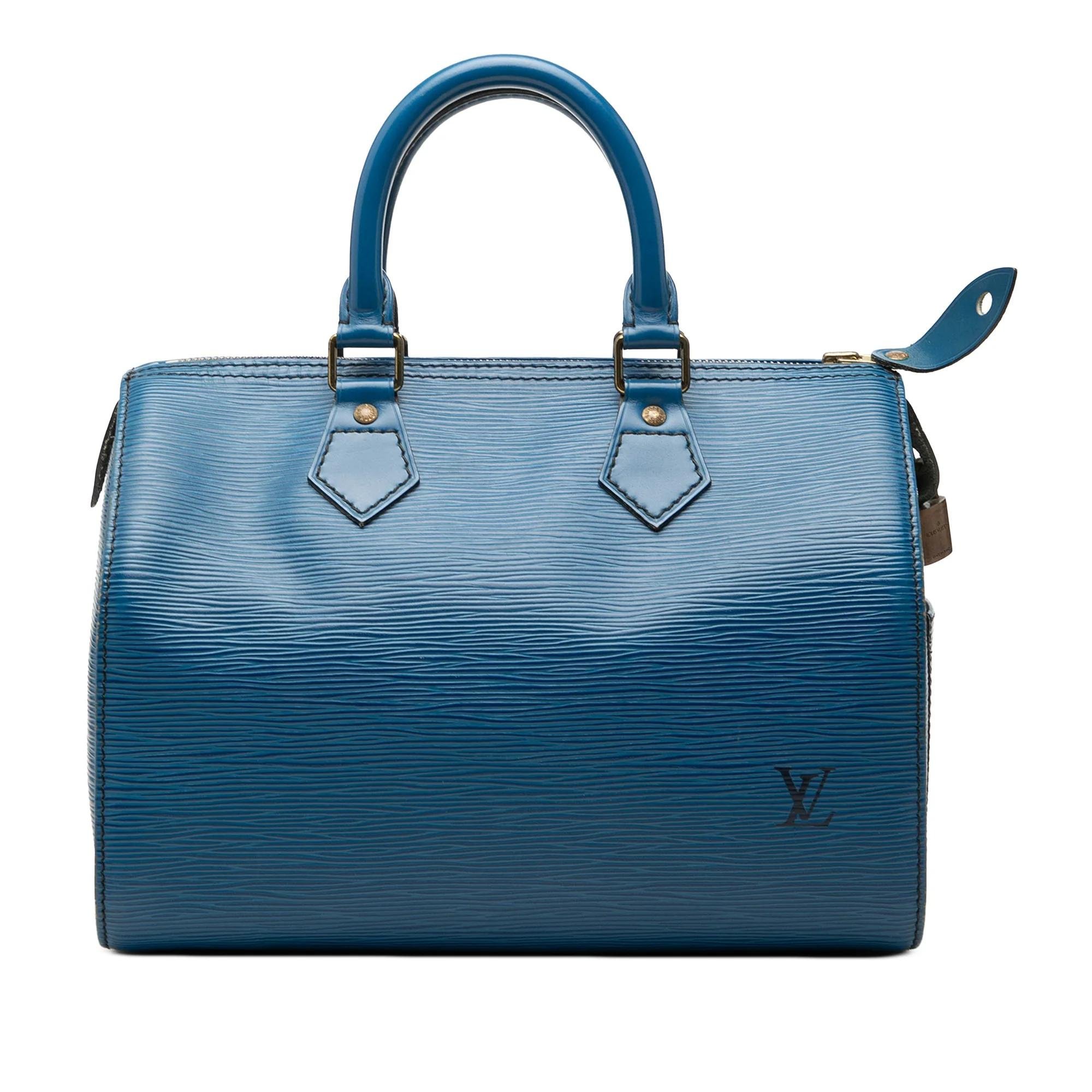 Speedy leather bag