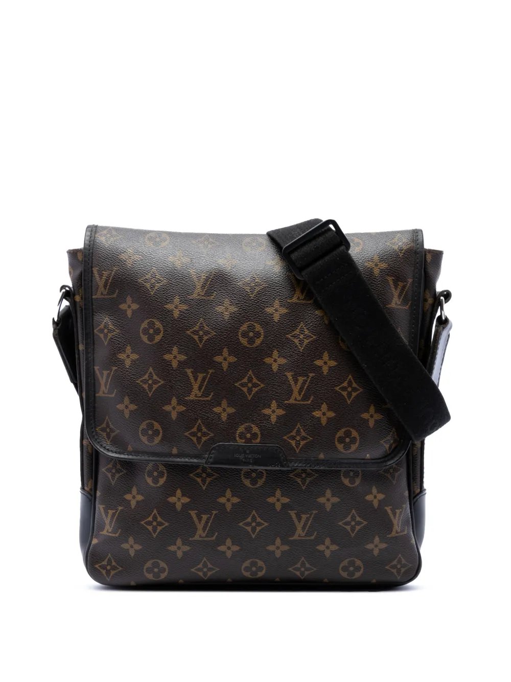 2012 Monogram Macassar Bass MM crossbody bag