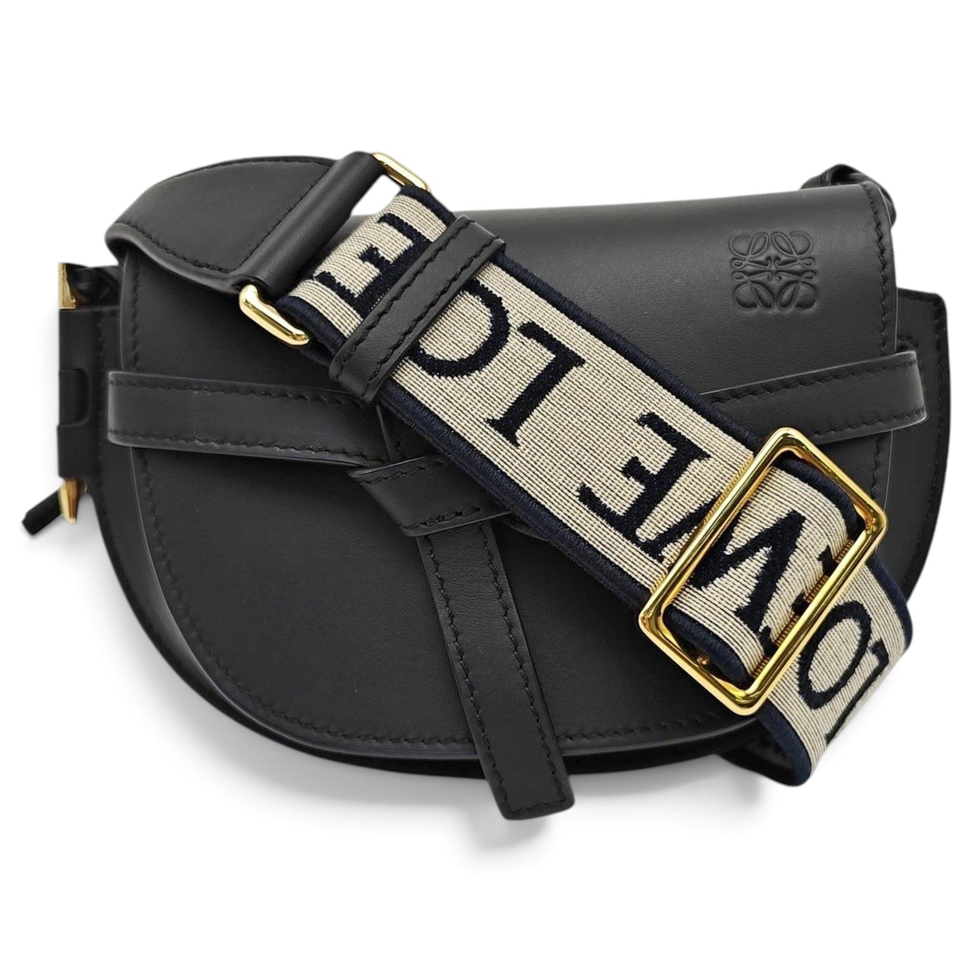 Gate leather handbag