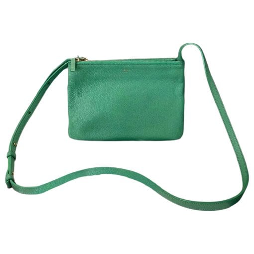 Trio leather crossbody bag