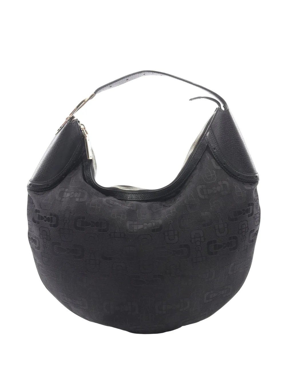 2000-2015 GG Canvas Horsebit Glam hobo bag