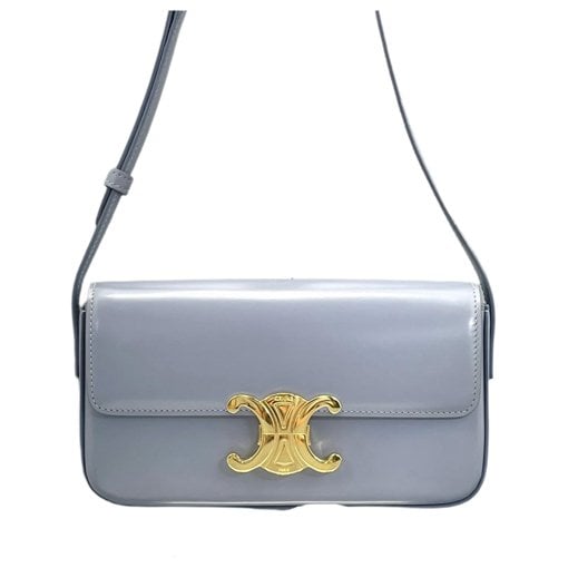 Triomphe Long leather handbag