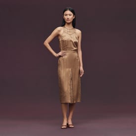 "L'Enseigne du Sellier" long skirt