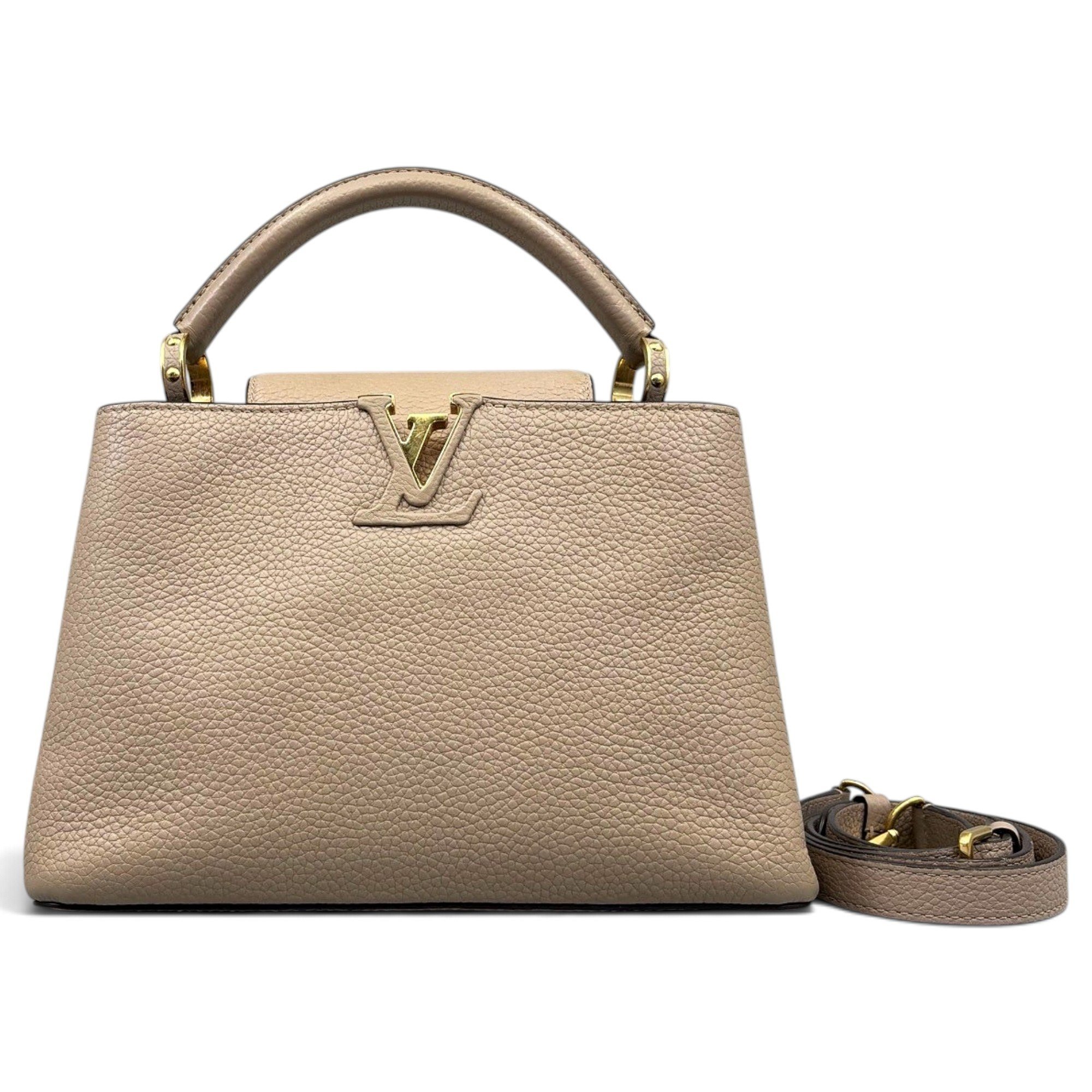 Capucines leather handbag