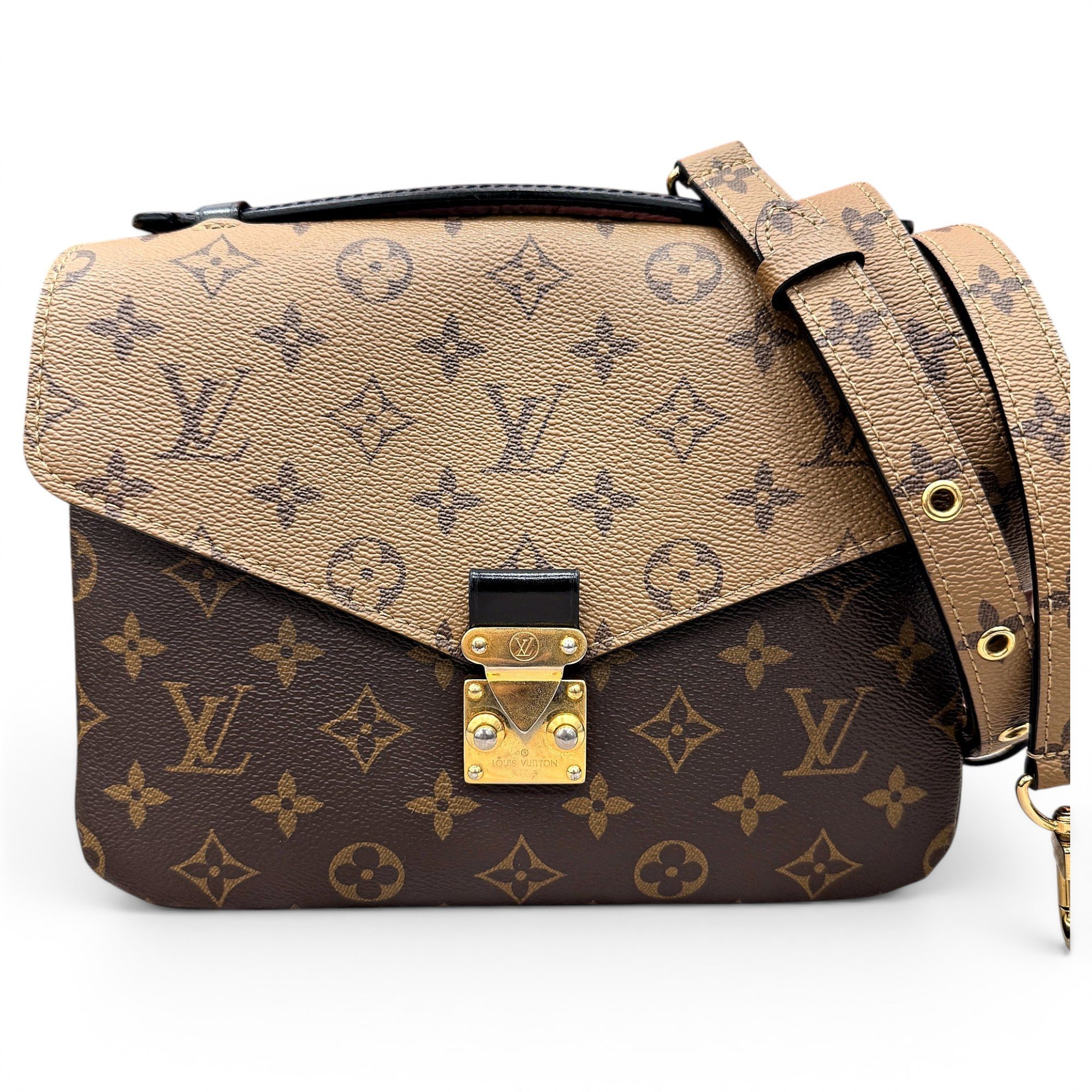 Metis leather handbag