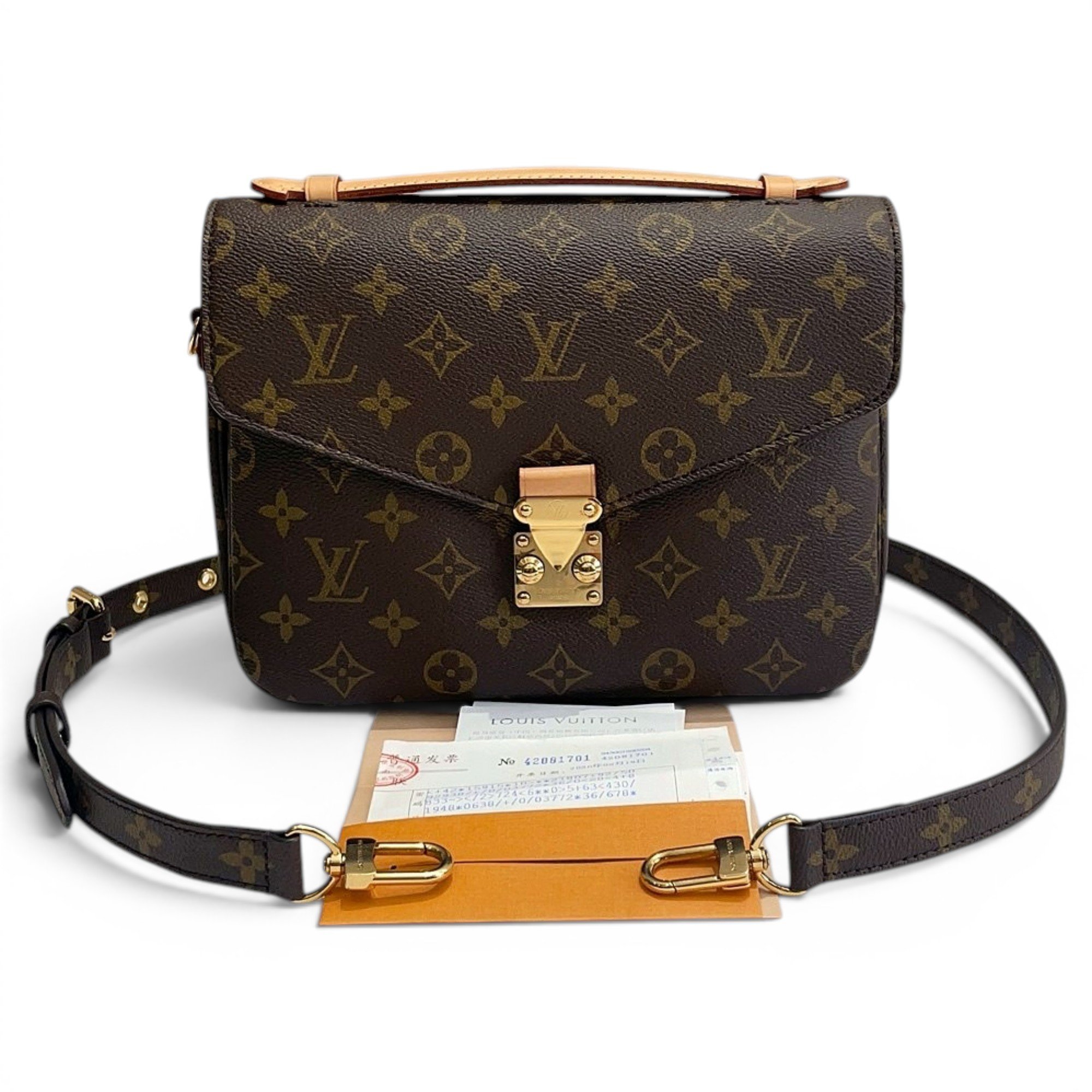Metis leather crossbody bag