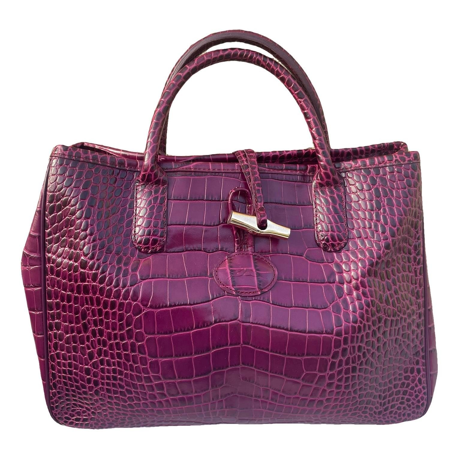 Roseau leather handbag