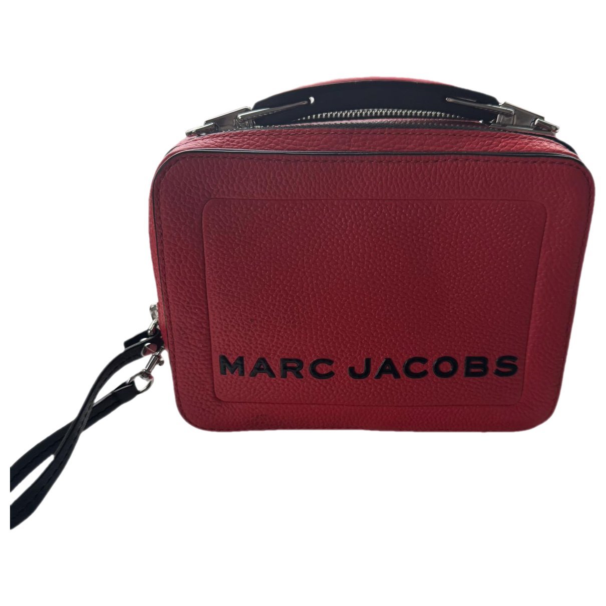Marc Jacobs The Box Bag leather clutch bag